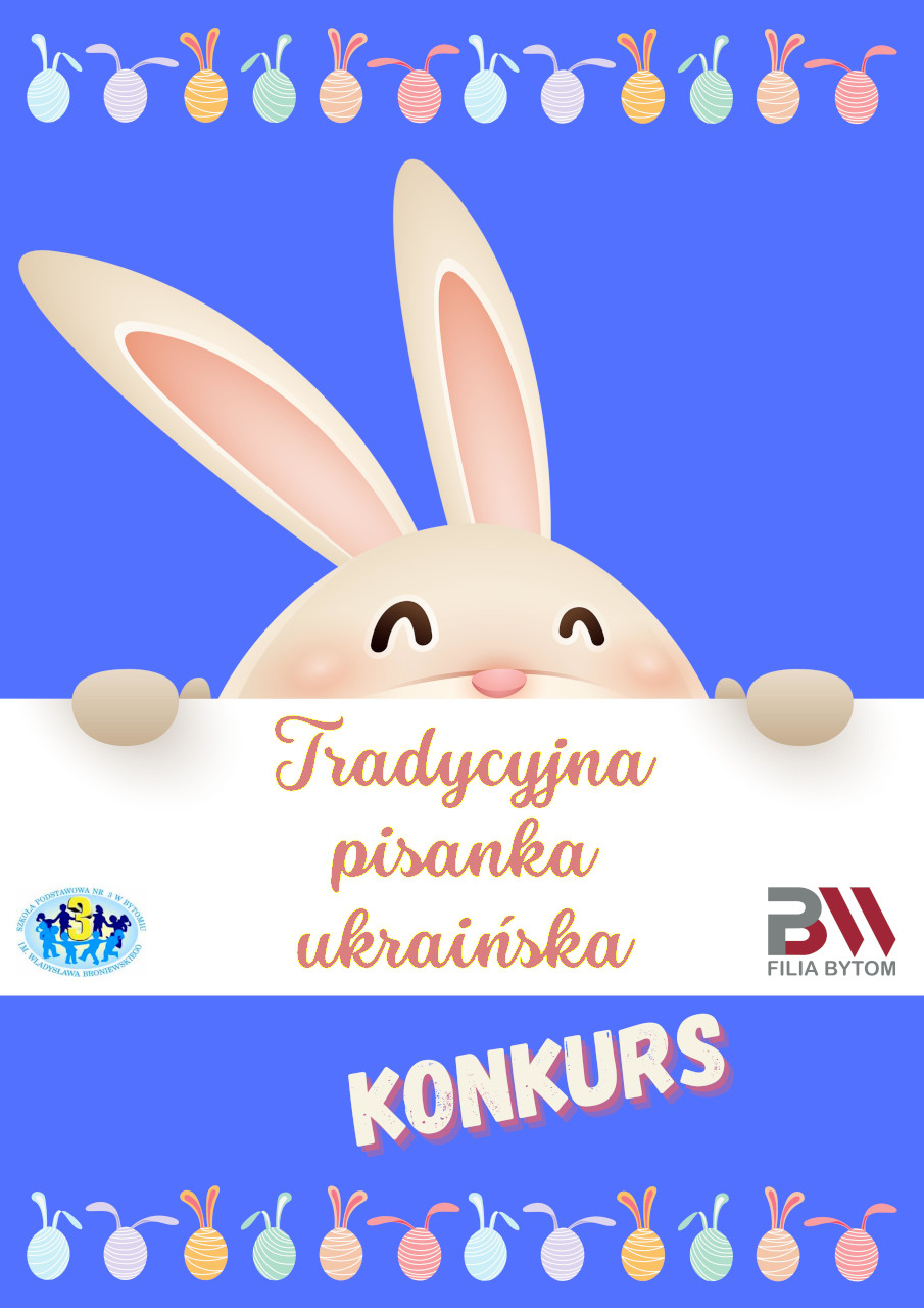 Plakat konkursu Tradycyjna pisanka ukraińska